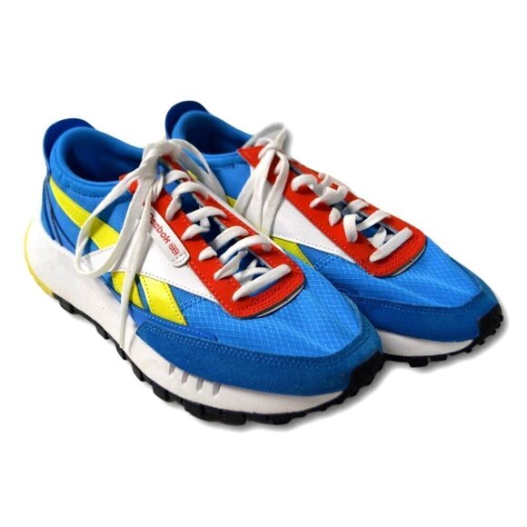 Mens Reebok Panelled Lace-up Sneakers Size: 6 main image 2